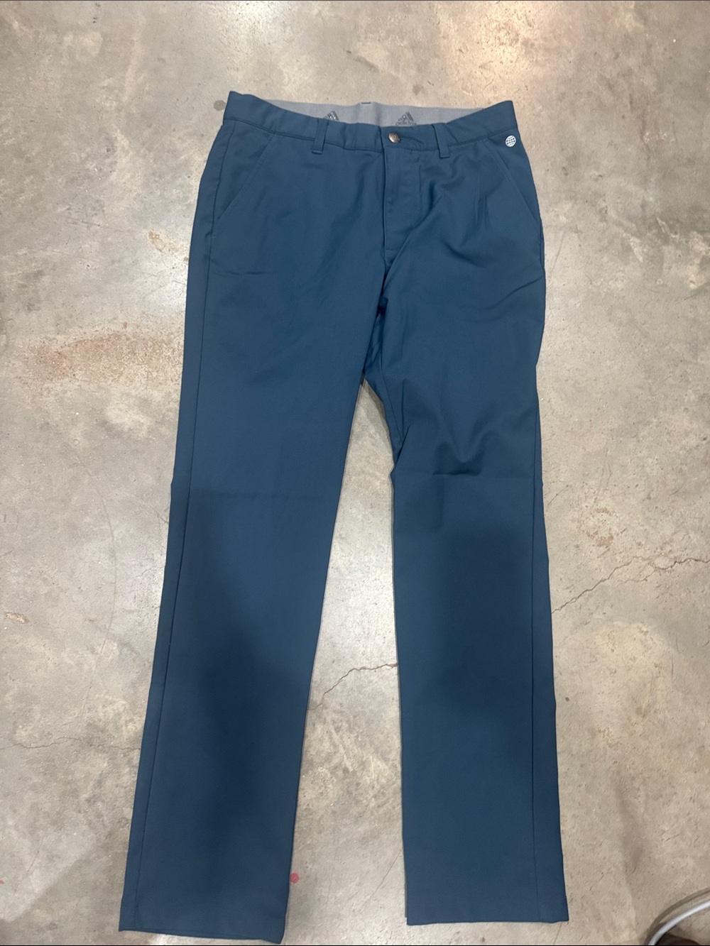 adidas Originals Navy Straight-Leg Men's Pants 30/32